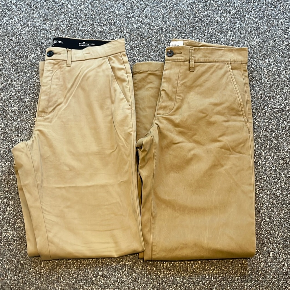 Goodfellow Khaki slim pants